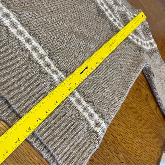 J.jill fair isle Nordic wool blend sweater S - Picture 6 of 9